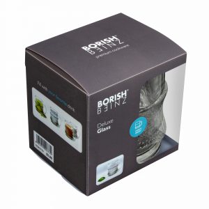 Borish Beinz Clear Glass Mug GCM-011D